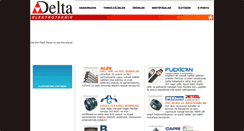Desktop Screenshot of deltaelektroteknik.com